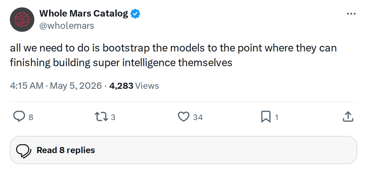 xAI's Recursive Self-Improvement Loop Has Begun