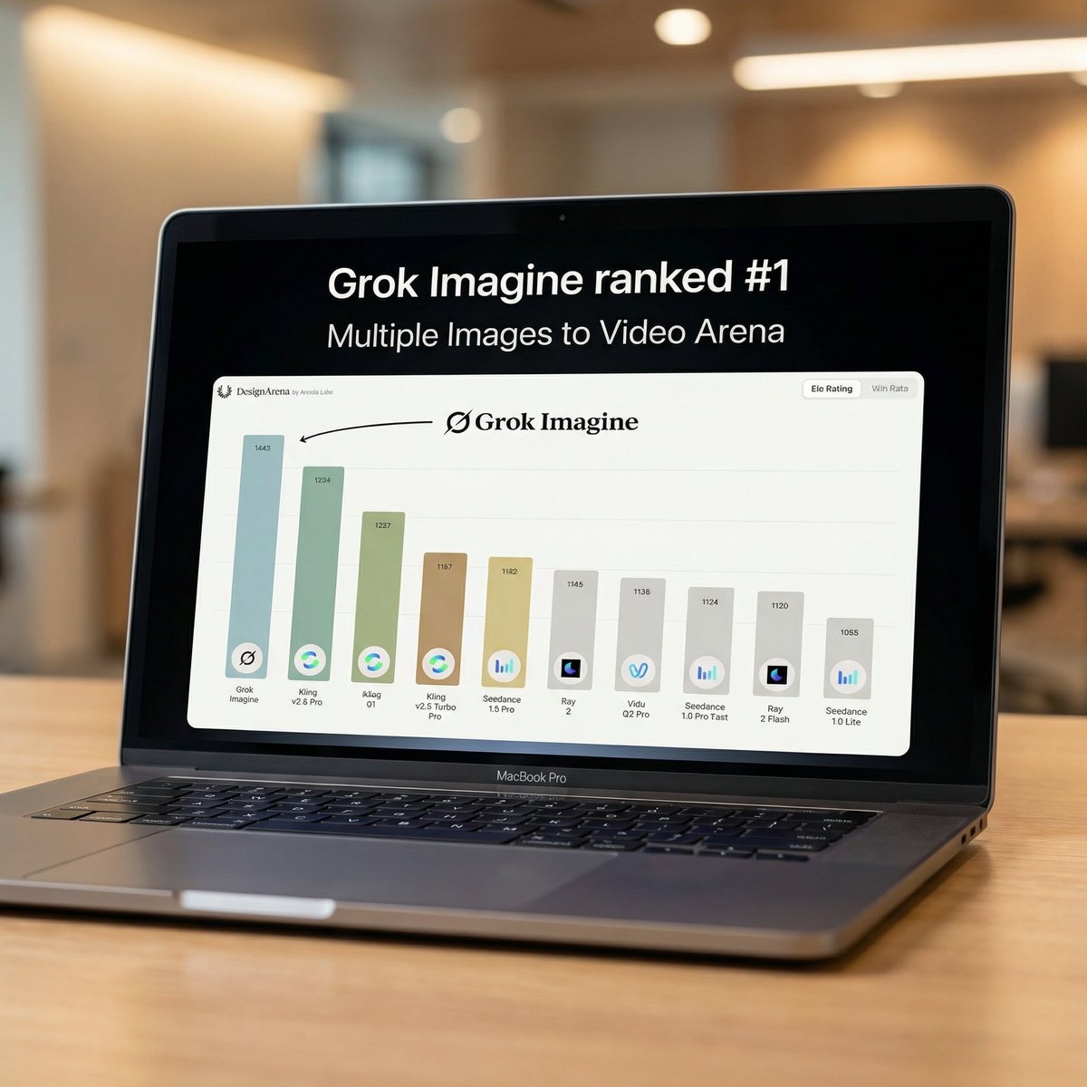 Grok Imagine Takes Gold: xAI's AI Generator Now Ranked #1