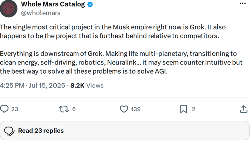 Why Grok Is the Linchpin of Musk's Entire Empire