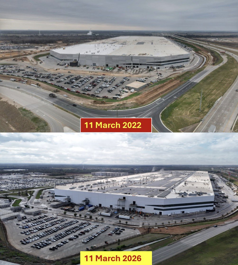 Giga Texas at 4 Years: How Much Has It Changed?