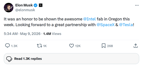 Intel, Tesla & SpaceX Join Forces on Terafab Chip Project