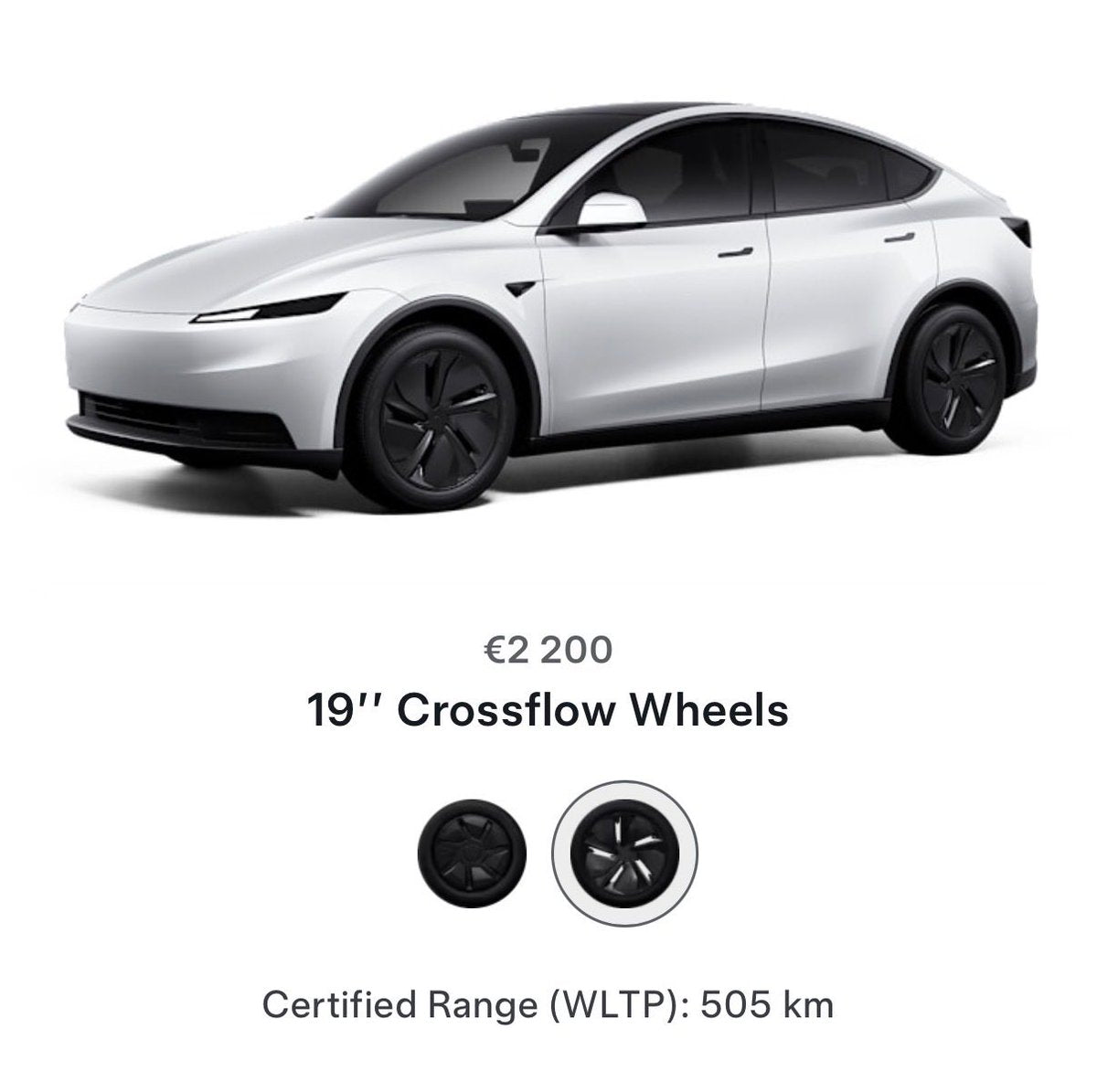 Tesla Adds 19-Inch Crossflow Wheel Option for Model Y in Europe