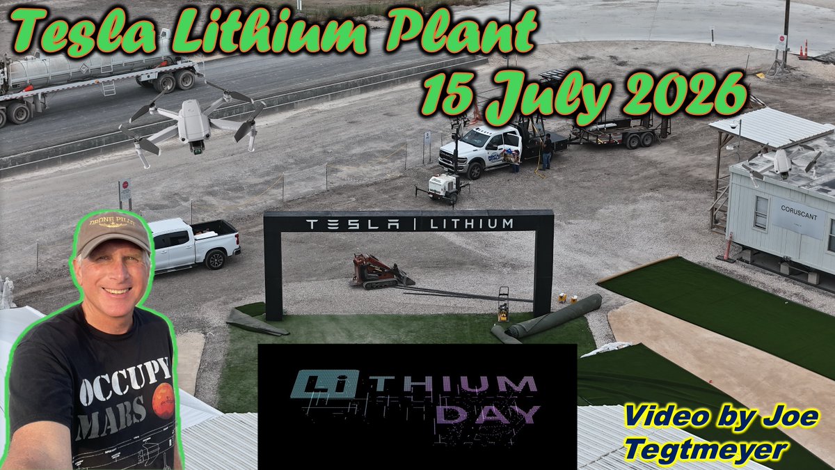 Tesla Lithium Plant Lays Down Roads as Ramp-Up Continues