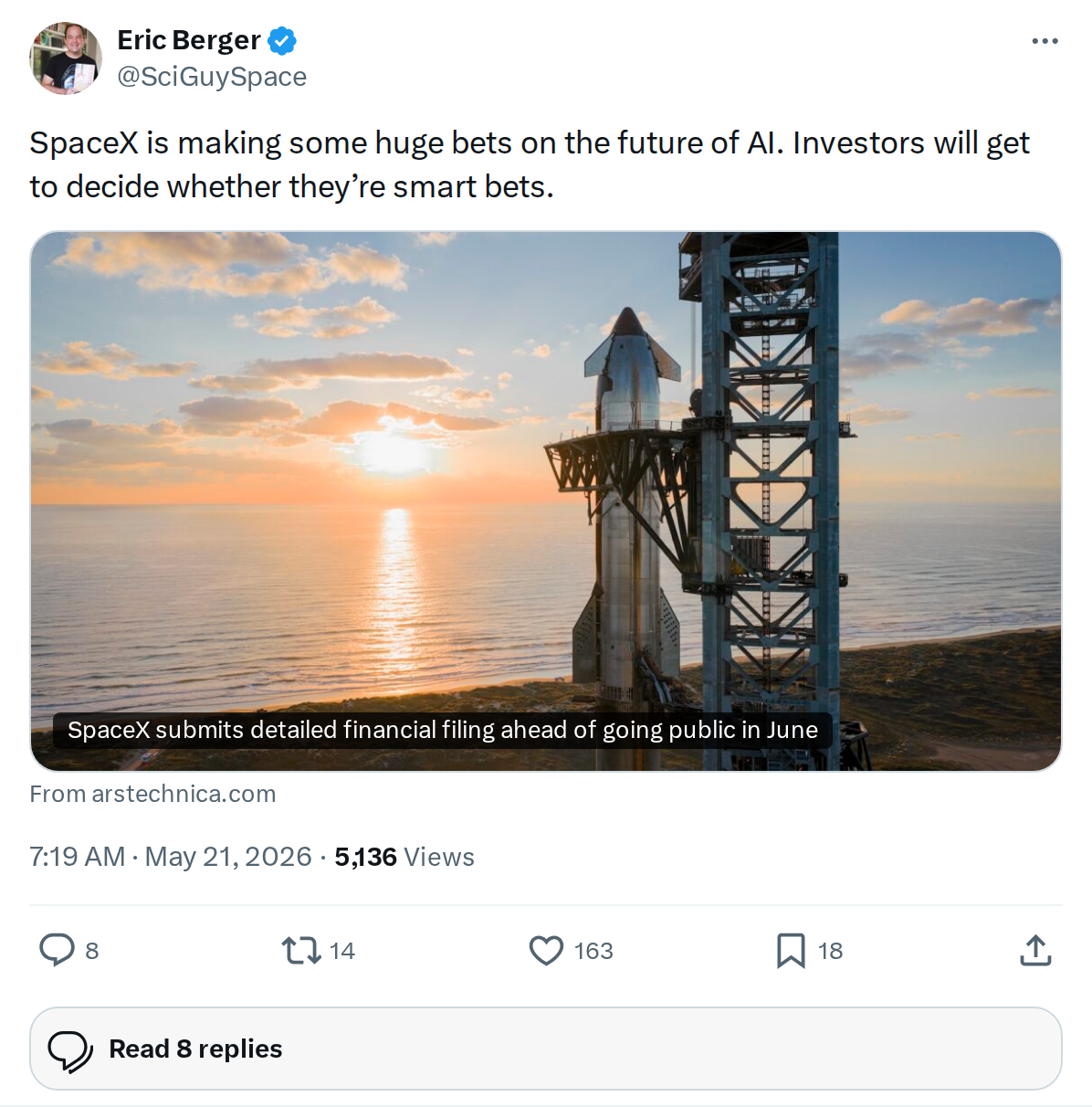 SpaceX Is Betting $12.7B on AI — Here's What's at Stake