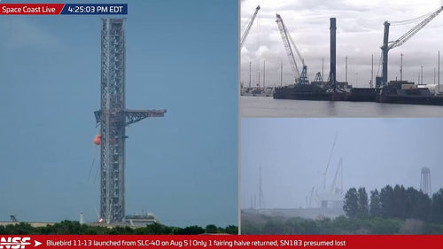SpaceX Runs Mechazilla Load Tests at LC-39A With Ballast Balls