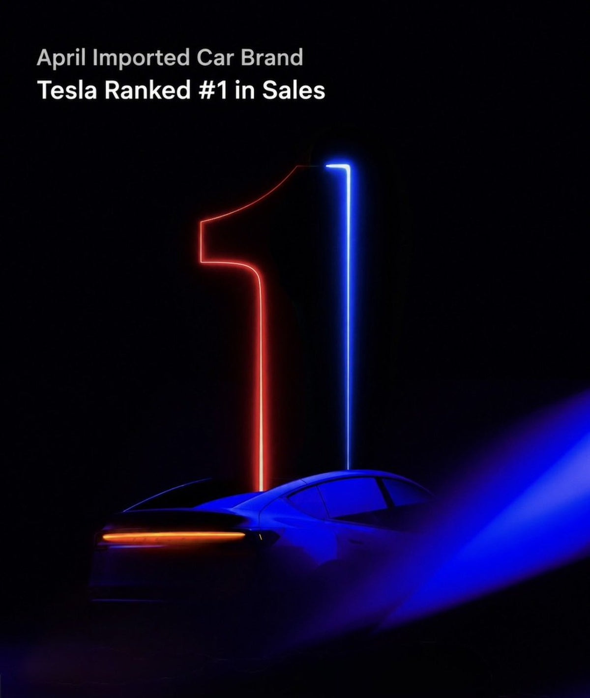Tesla Dominates South Korea in April: #1 Import Brand, Model Y #2 Overall