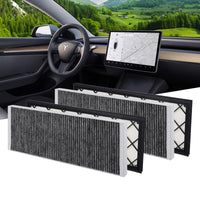 2020-2026 Tesla Model Y HEPA Cabin Air Filter - Activated Carbon 4PCS | BASENOR