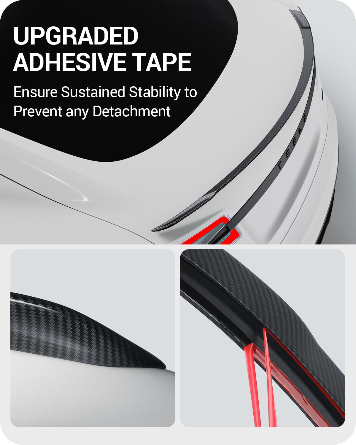 2022-2026 Tesla Model S Performance Spoiler - OEM ABS Carbon Fiber - Image 5