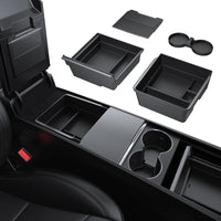 2024-2026 Tesla Model 3 Highland & Model Y Juniper Console Organizer - 4PCS Hidden | BASENOR
