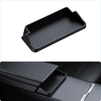 2024-2026 Tesla Model 3 Highland & Model Y Juniper Sunglasses Holder - Armrest Storage | BASENOR