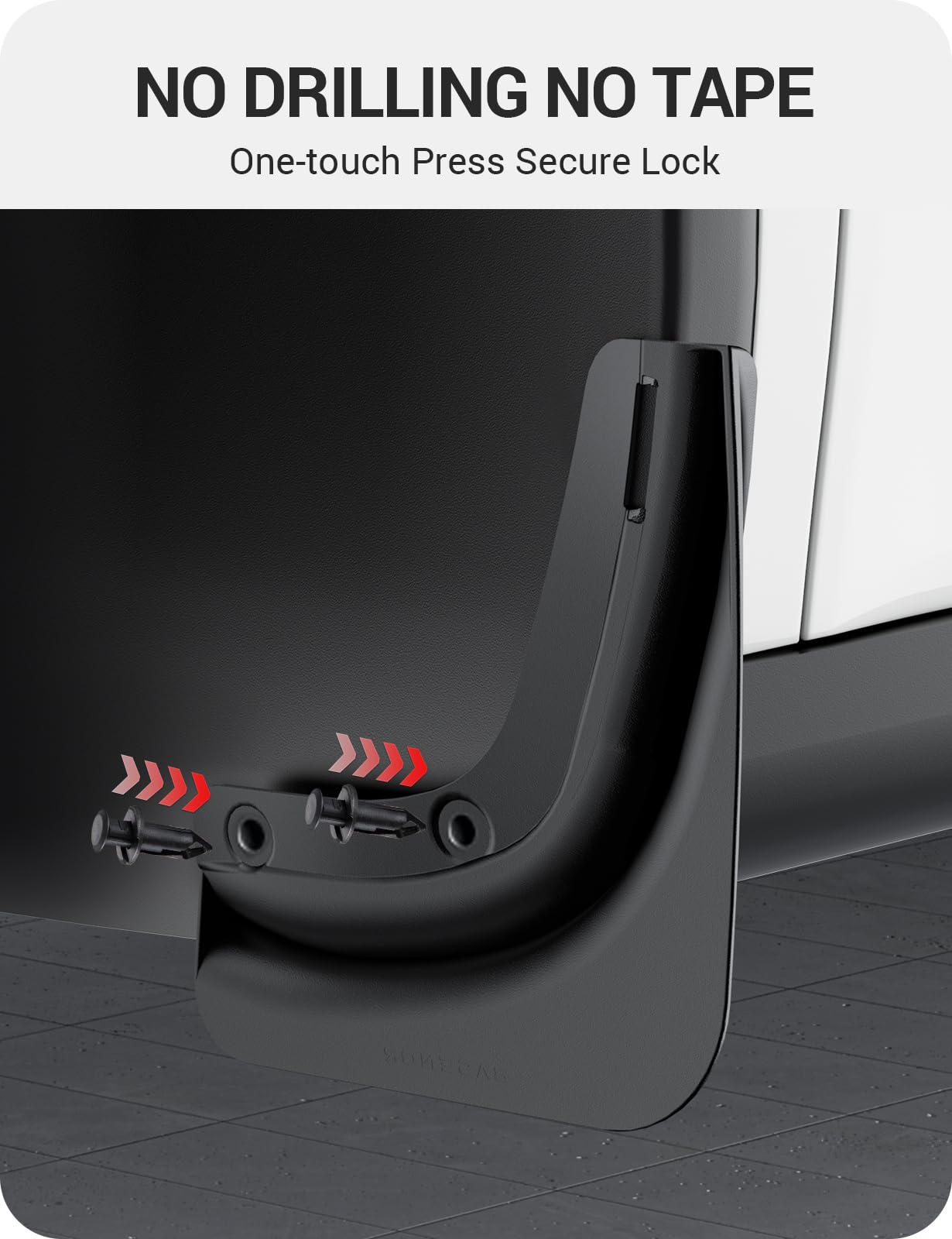 BASENOR 2025-2026 Tesla Model Y Juniper Mud Flaps