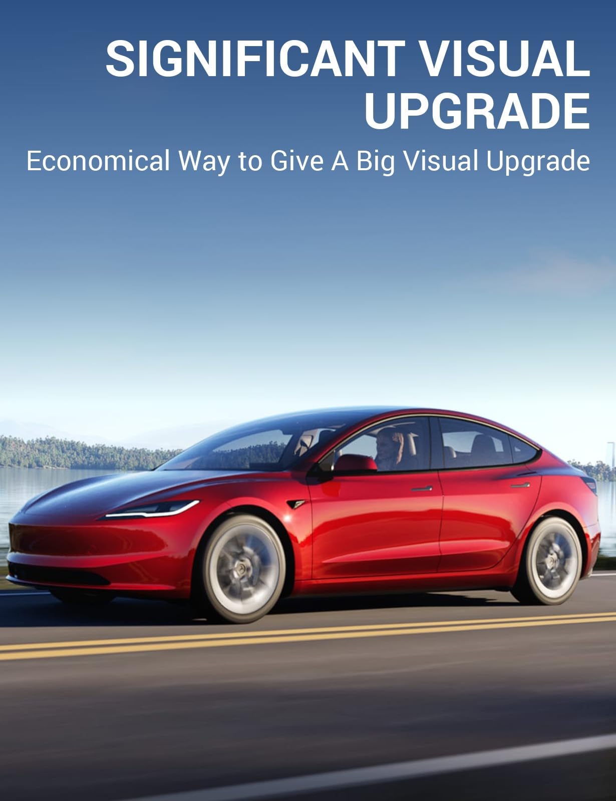 BASENOR 2025 Upgraded Tesla Model 3 Nova Wheel Covers Hubcaps 18 Inch Hub Caps Rim Protectors Cover Replacement Protection for 2024 2025 Model 3 Highland Accessories Silver (Set of 4)