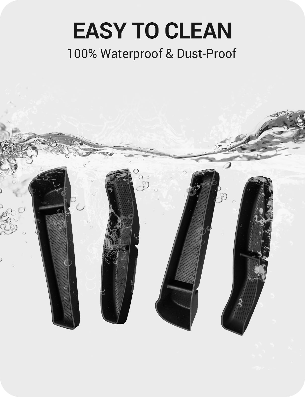 2025-2026 Tesla Model Y Juniper Door Side Storage Box - Waterproof TPE Emergency Button Safe | BASENOR
