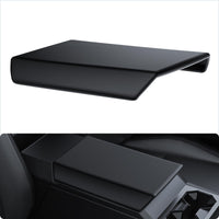 BASENOR Upgrade Armrest Cover for 2024 2025 Tesla Cybertruck TPU Center Console Cover Non-Slip Arm Rest Protector Cybertruck Interior Accessories Black