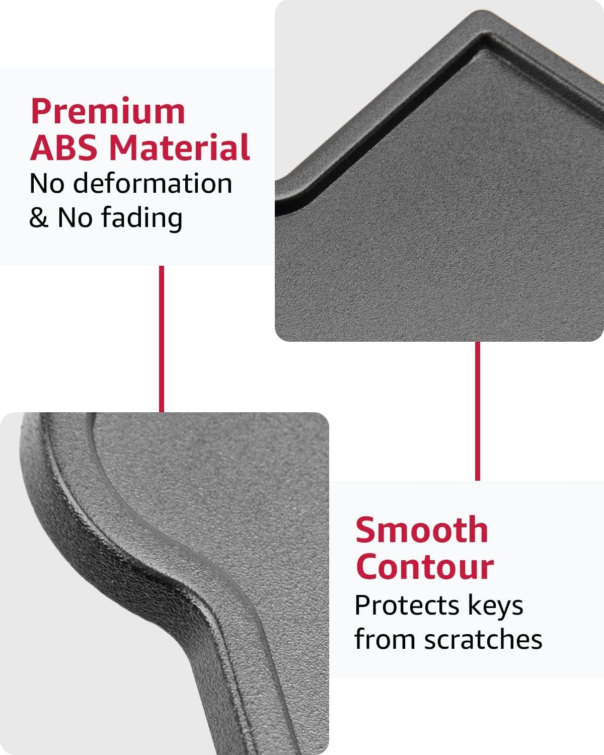 BASENOR Key Card Holder for 2017-2024 Tesla Model Y Model 3 Center Console Card Holder Key Protector Cover Custom Fit Model Y Model 3 Accessories