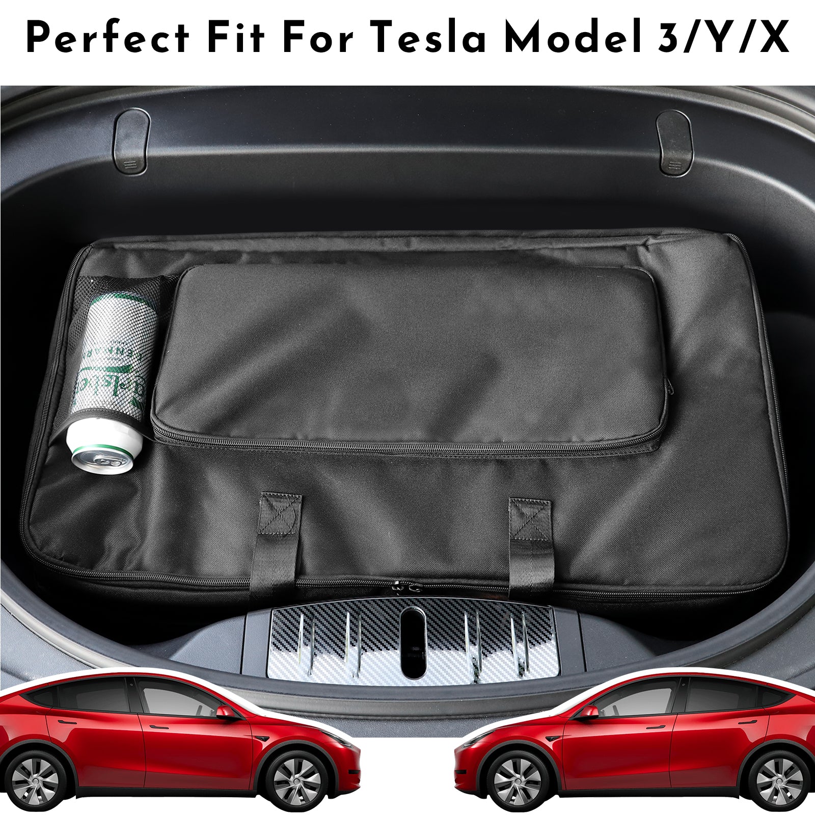 BASENOR Frunk Cooler Organizer for Tesla Model 3 Model Y Model X
