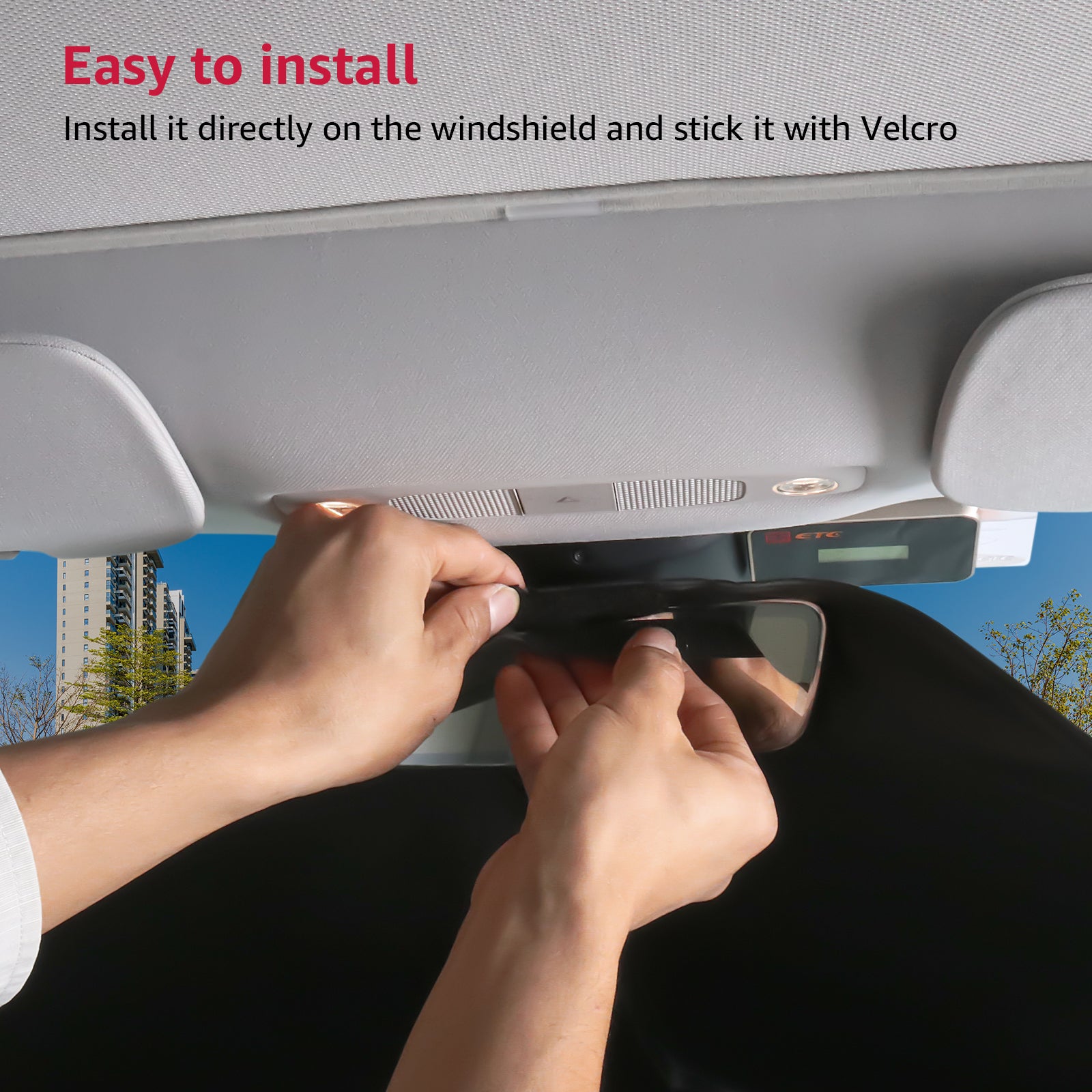 2017-2026 Tesla Model 3 & Model Y Windshield Sunshade - Foldable Silver Reflective - Image 8