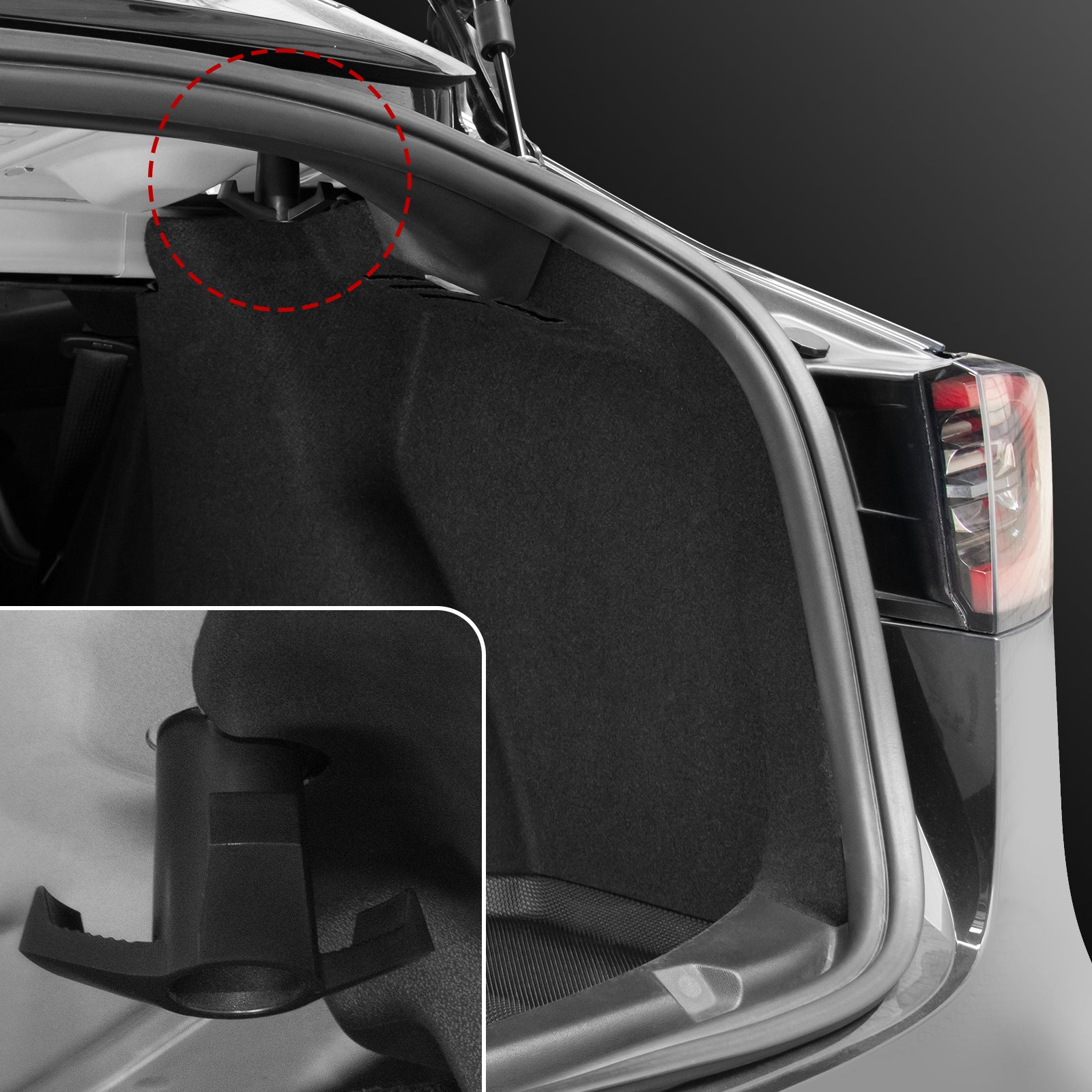 2017-2026 Tesla Model 3 Trunk Grocery Bag Hook Gen 2 - Heavy Duty - Image 9