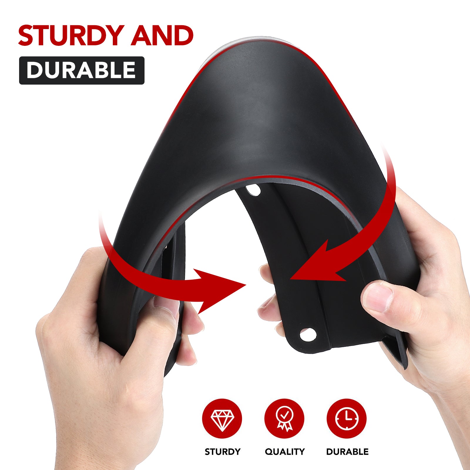 2020-2024 Tesla Model Y Mud Flaps - No Drilling All-Weather 4PCS - Image 6