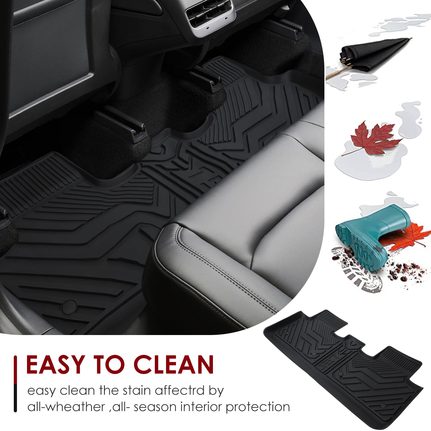 Tesla Model Y Floor Mat 3D