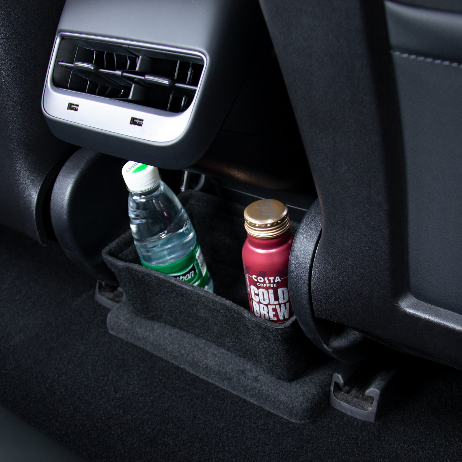 BASENOR Rear Center Console Organizer for 2016-2023 Tesla Model 3 - Image 8