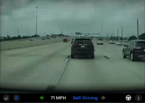 Tesla FSD v14.2.2.5 Dodges Highway Object at 70+ MPH