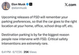 FSD Intervention Data: Parking Is Now the #1 Problem
