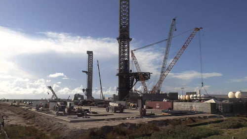Starship Ship 43 Preps for Flight 16 Launch from Florida