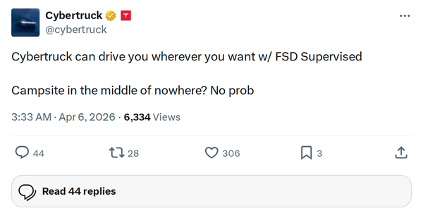 Cybertruck FSD Supervised: Navigate to Remote Campsites