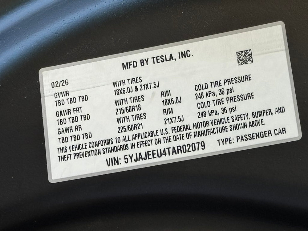 Cybercab Spotted With Federal Compliance Sticker — What It Means