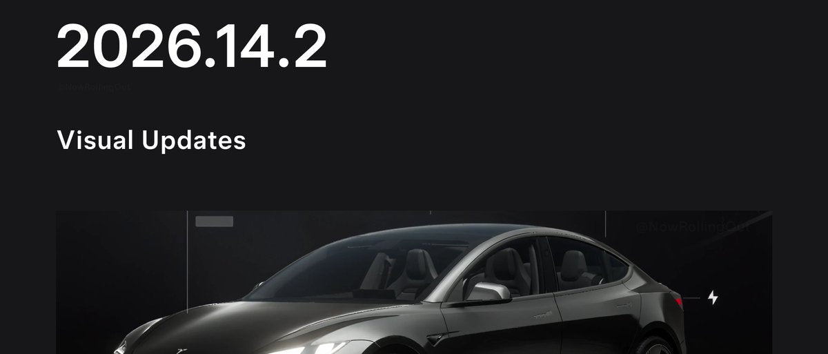 Tesla Spring Update 2026 (2026.14.2): Every New Feature