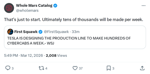 Tesla's 'Tens of Thousands Per Week' Production Target Explained