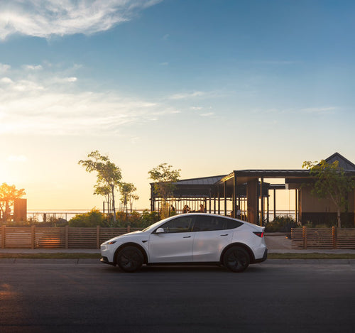 Tesla Model Y Now Standard with 16" Screen & Black Headliner