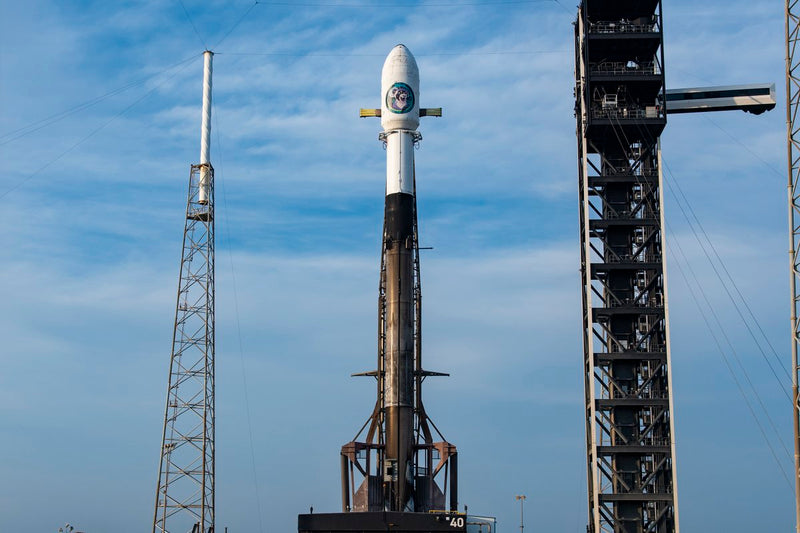 SpaceX Falcon 9 Stands Ready for NROL-95 National Security Launch