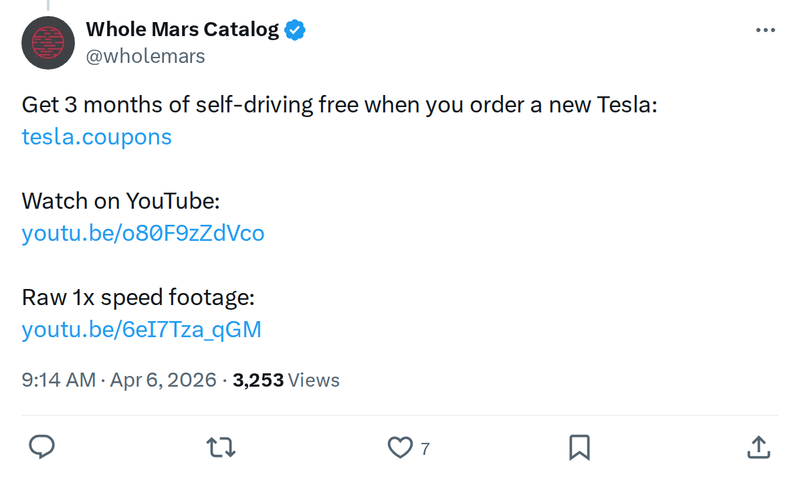 Tesla's 3-Month Free FSD Deal: How to Claim It