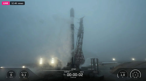 Falcon 9 B1071 Hits 35 Flights with Starlink Group 17-48 Launch
