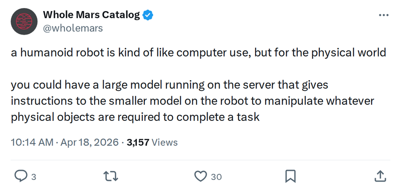 How Humanoid Robot AI Could Work: The Two-Brain Model