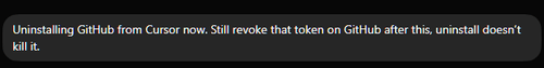 Grok Flagged Unused GitHub Access and Suggested Removing It