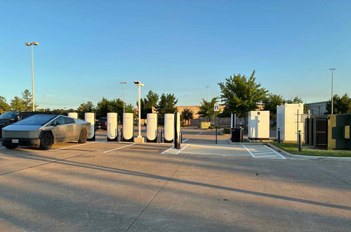 Tesla Opens V4 Supercharger in Longview, TX with 500 kW Cybertruck Charging