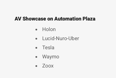 Tesla Skips NHTSA AV Panel While Rivals Take the Stage