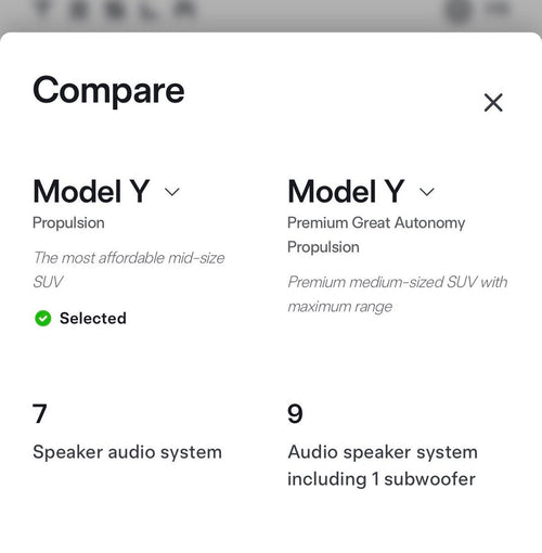Tesla Model Y Premium LR RWD Audio Upgrade: 5 Details That Matter