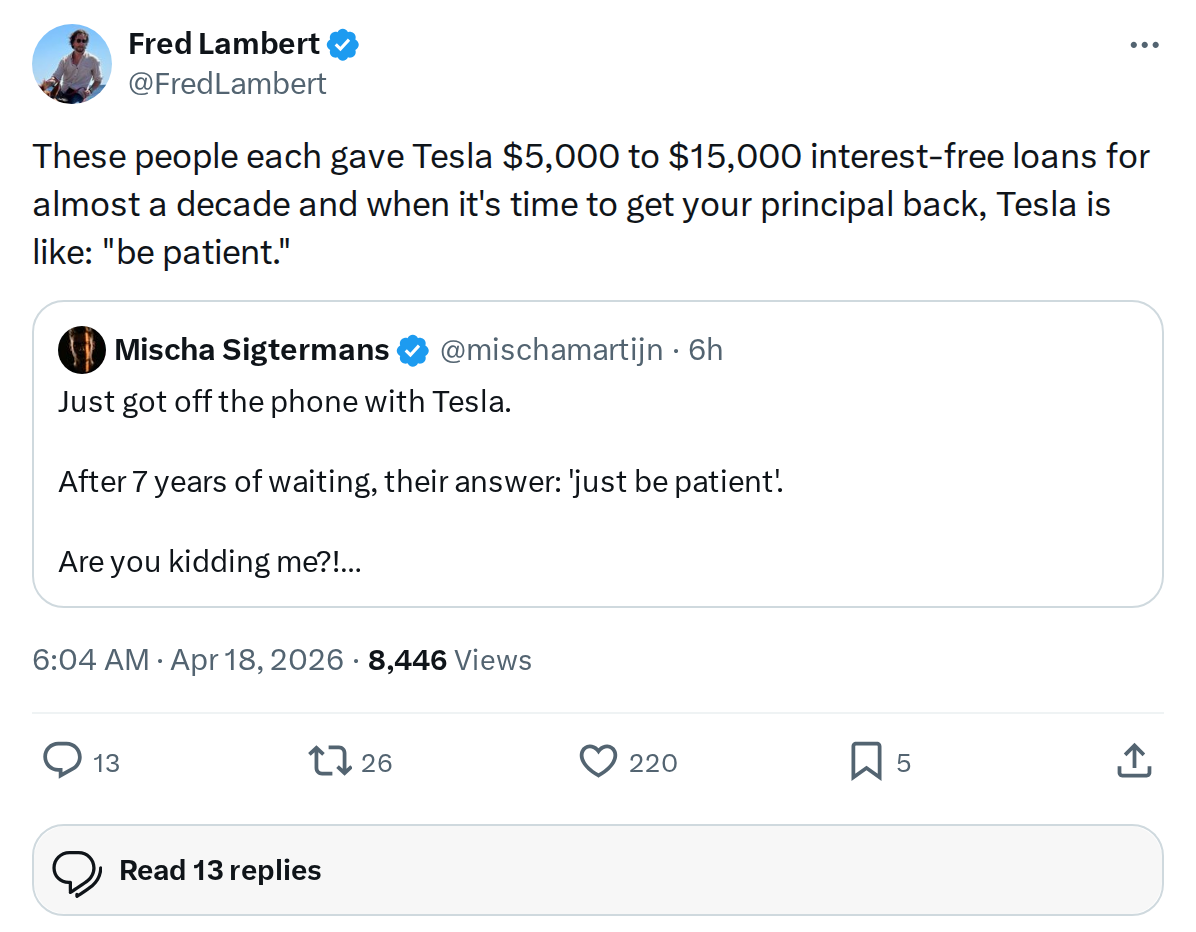 Tesla Allegedly Stalling Customer Deposit Refunds Worth Thousands