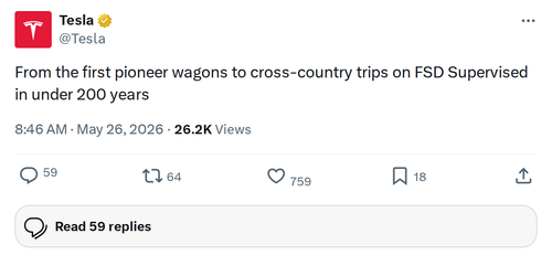 Tesla FSD Supervised Can Now Handle Cross-Country Trips