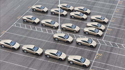 30+ Cybercabs Spotted at Giga Texas — 17 Being Loaded for Transport