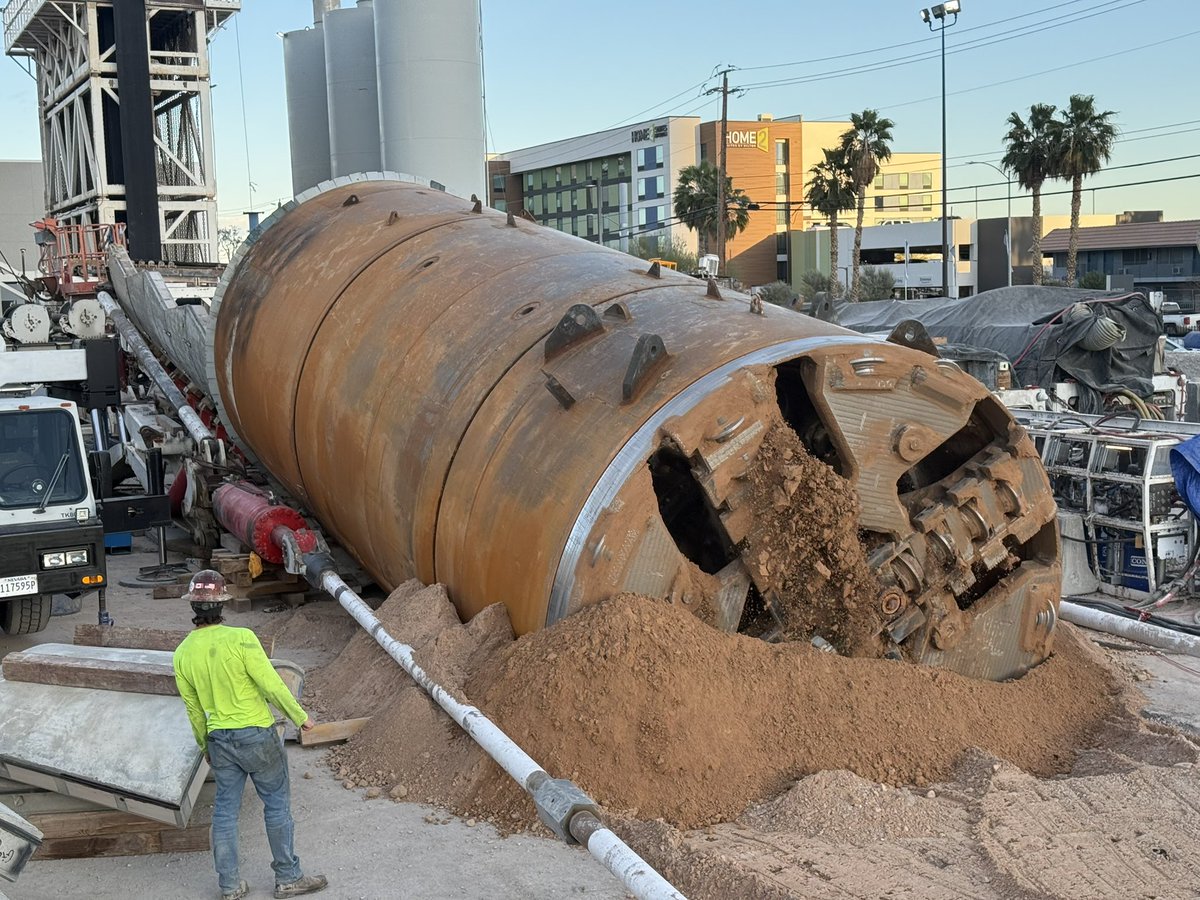 Boring Company's Prufrock-3 Launches With No-Excavation Tech