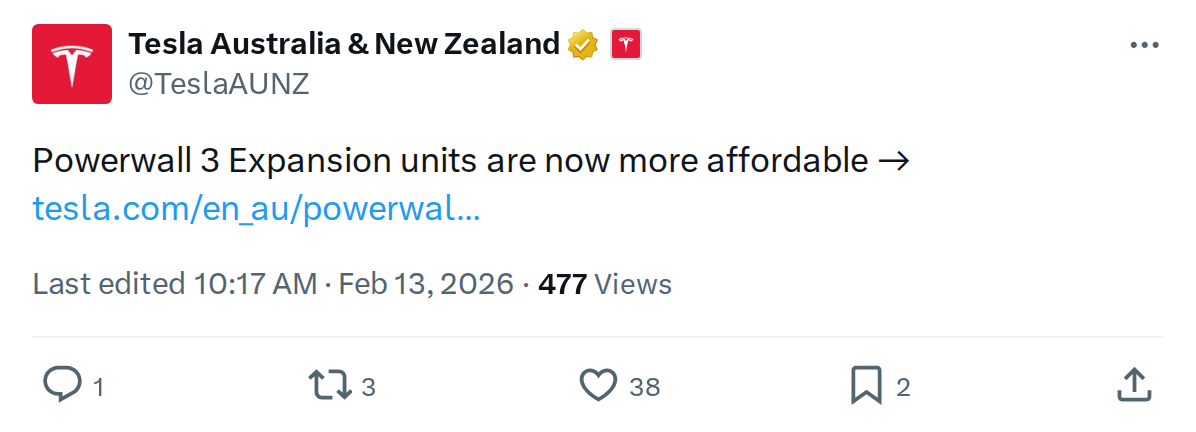 Tesla Powerwall 3 Expansion Units Now Cheaper: How to Save Up to $4,714