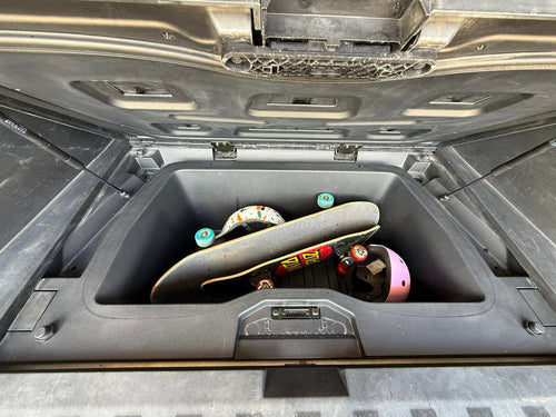 Cybertruck's 'Smuggler's Bay' Doubles as a Built-In Cooler