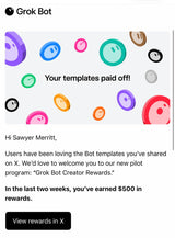 xAI Launches Grok Bot Creator Rewards Program