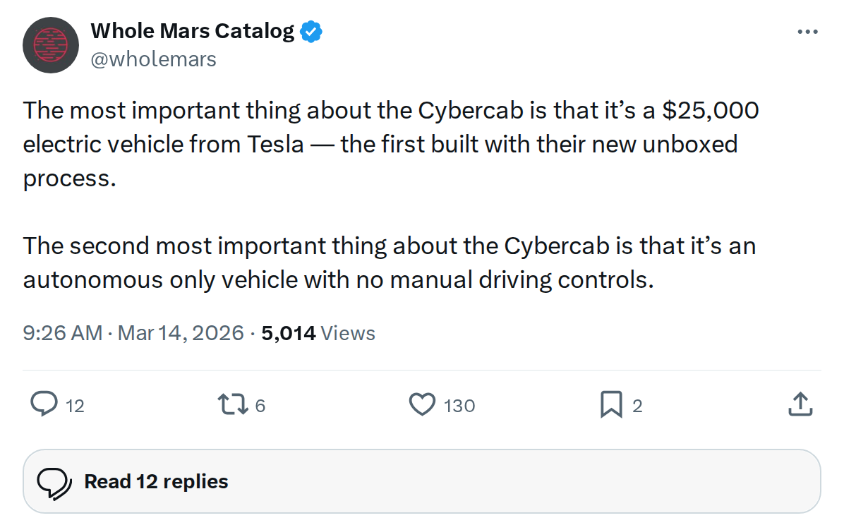 Tesla Cybercab at $25,000: The Unboxed Strategy Explained