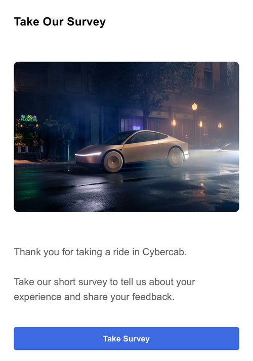 Tesla's Cybercab Survey: 5 Details That Matter